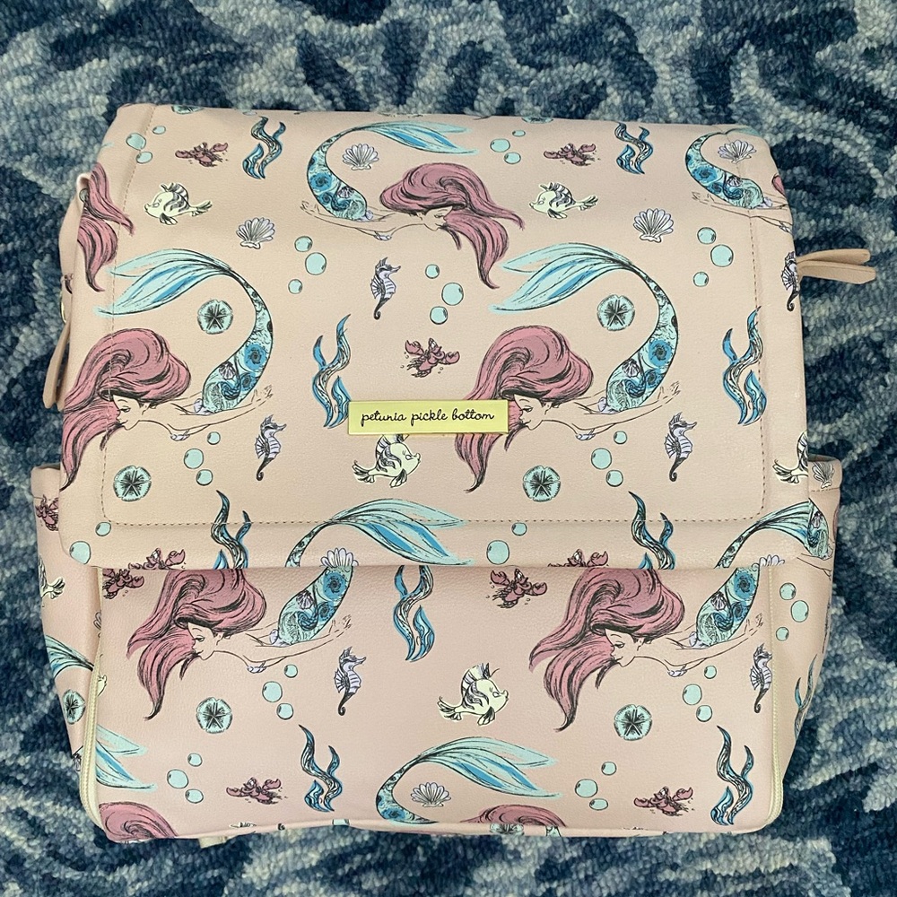 Petunia Pickle Bottom Disney Little Mermaid bag
